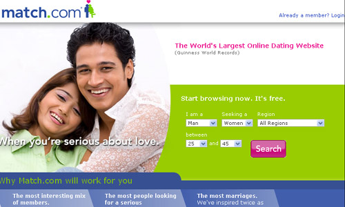 free dating site user search
